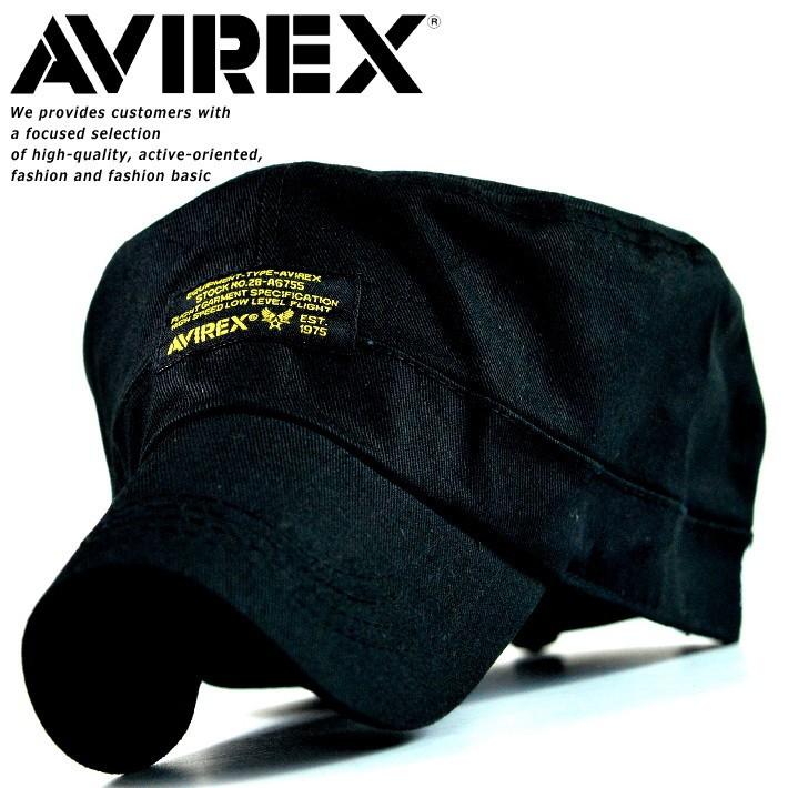 Avirex ワークキャップ キャップ 帽子 メンズ レディース ブランド シンプル アビレックス アヴィレックス 送料無料 80 ブラック 黒 Hype 通販 Yahoo ショッピング