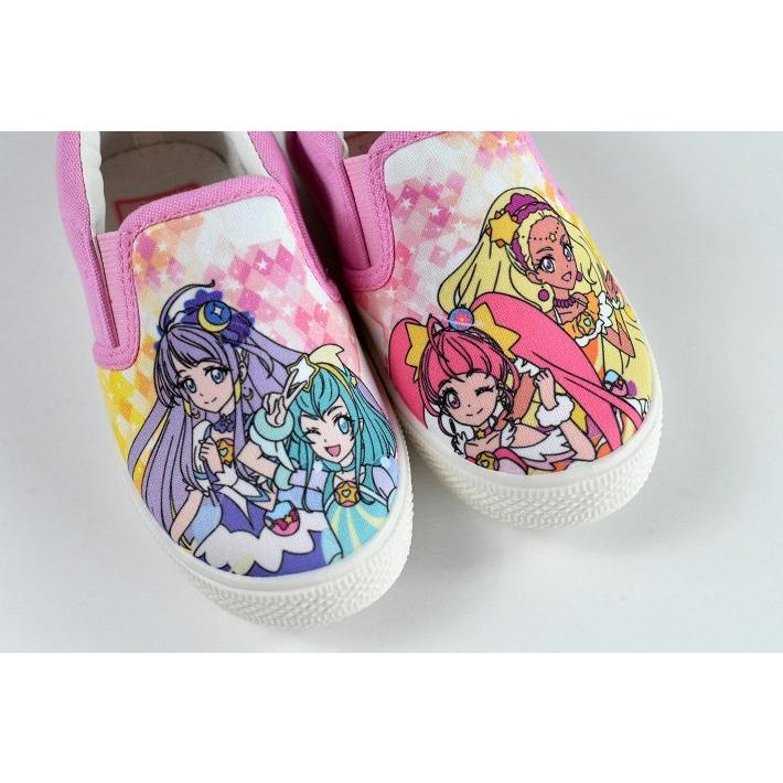 スター トゥインクル プリキュア スタプリ スリッポン スニーカー 子供靴 女の子 キッズ シューズ アニメ かわいい 人気 子供 Y Ko 75 ピンク Hype 通販 Yahoo ショッピング