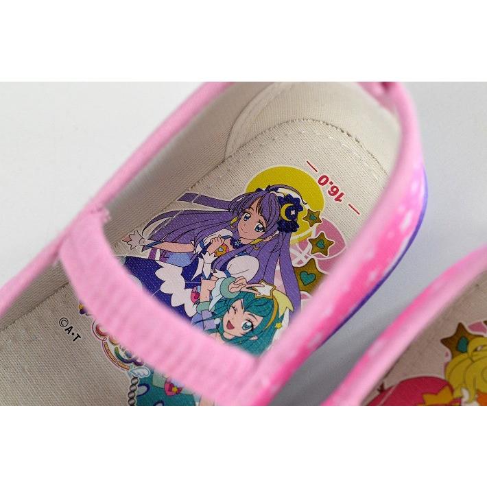 スター トゥインクル プリキュア スタプリ 上履き 子供靴 女の子 キッズ シューズ 上靴 アニメ かわいい Y Ko 7516 ピンク Hype 通販 Yahoo ショッピング