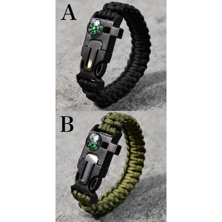 爆買 ブレスレット バングル メンズ レディース サバイバル パラコード