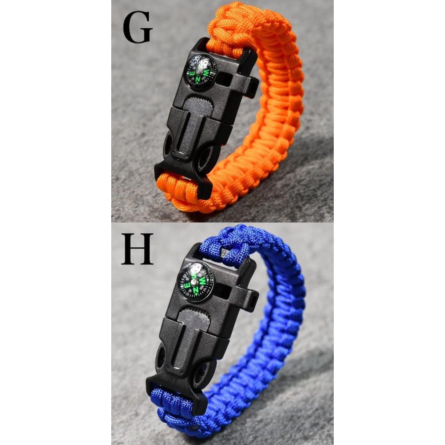 ブレスレット バングル メンズ レディース サバイバル パラ