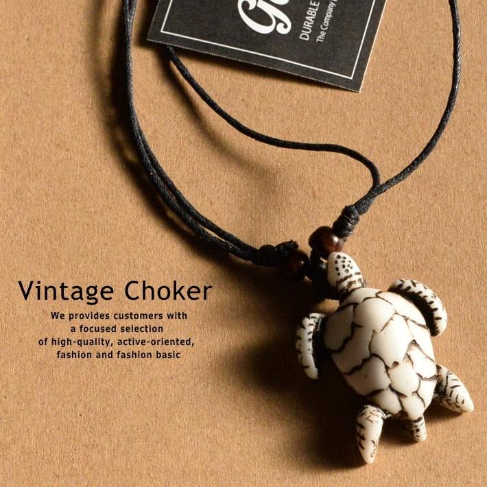 チョーカー ネックレス メンズ レディース ウミガメ Honu ホヌ 海亀 Vintage アクセサリー アンティーク お守り プレゼント 送料無料 Mb Ali Hype 通販 Yahoo ショッピング