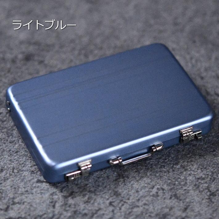 名刺入れ カードケース メール便 アタッシュケース型 プレゼント