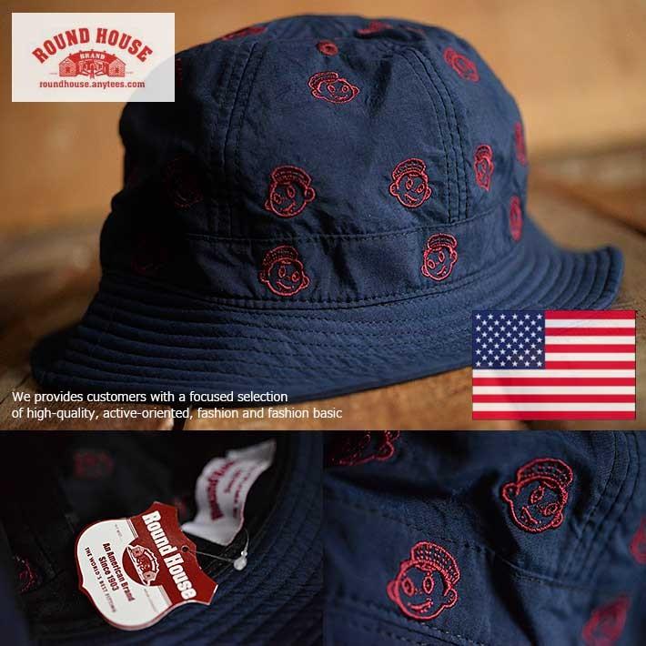 安い割引 帽子 Usaブランド Round House ラウンドハウス メトロハット 帽子 Round House バケットハット Lb 141 メトロハット ハット 帽子 メンズ レディース 総柄刺繍 プレゼント ギフト Www Threeriversofs Com