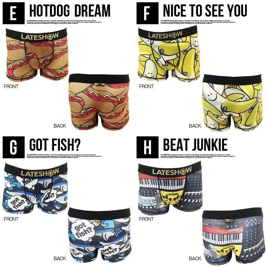Lateshow レイトショー ボクサーパンツ 下着 メンズ パンツ ブランド おしゃれ かわいい おもしろい 人気 派手 カラフル Mb Hype 通販 Yahoo ショッピング