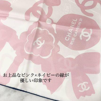 シャネル　スカーフ　ヘアリボン　ヘアアクセ　クリーニング済み　2024定番柄 Sale】シャネル 22P 2022春夏 ツイリー スカーフ ヘアバンド