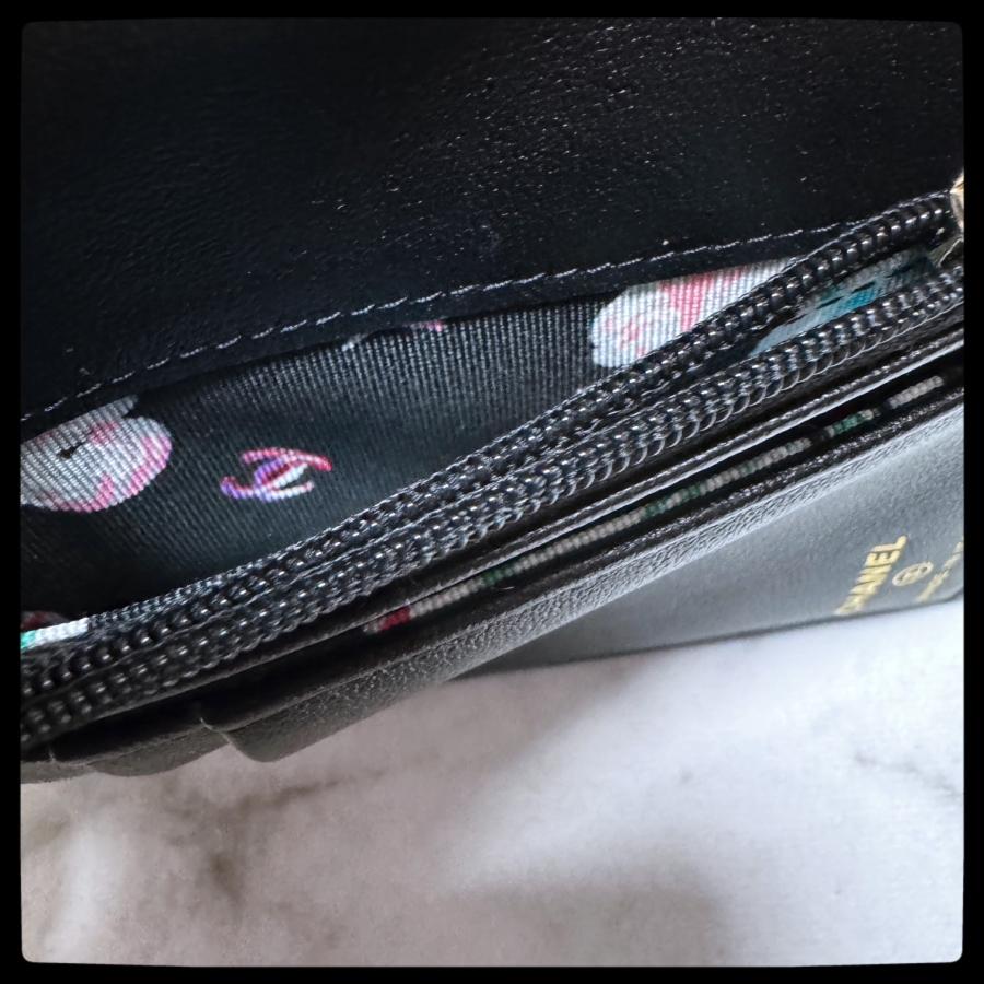 シャネル【新品】 パスポートケース パスポートカバー ラムスキン 激