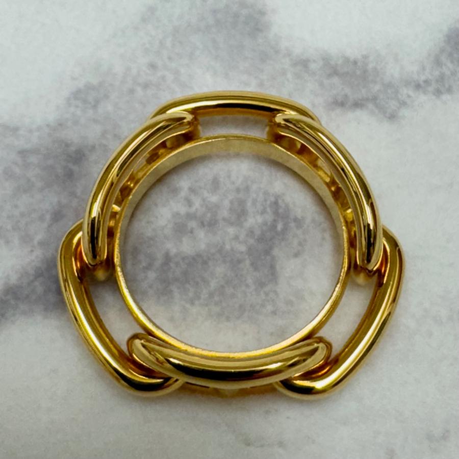 HERMES エルメス スカーフリング ゴールド スカーフ留め 箱付き美品 送料無料！ |  | 03