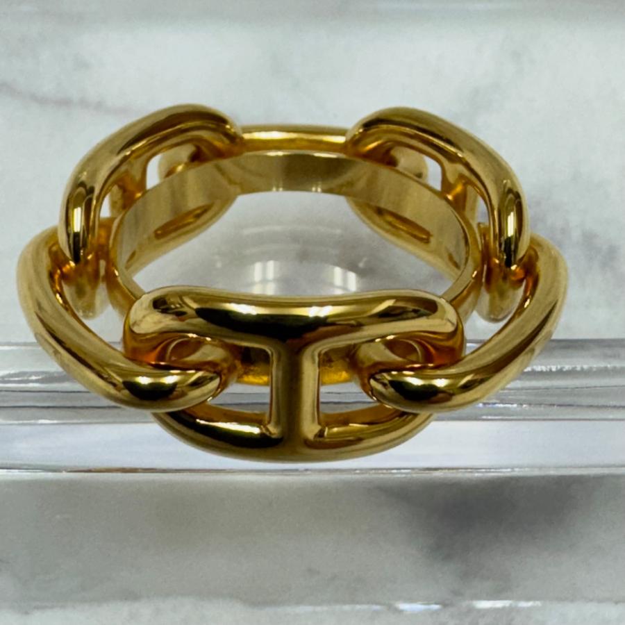 HERMES エルメス スカーフリング ゴールド スカーフ留め 箱付き美品 送料無料！ |  | 08