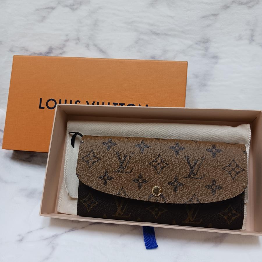 ルイヴィトン モノグラム 長財布エミリー新品