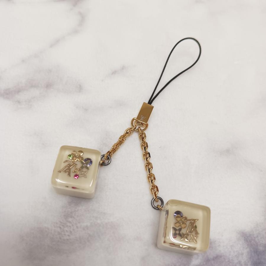 LOUIS VUITTON　ルイヴィトン キューブストラップ 携帯ストラップ チャーム  M65323 箱付き美品 送料無料！ |  | 02