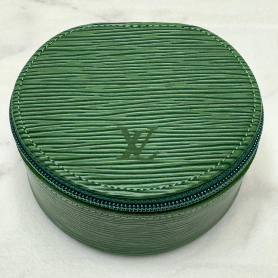 ルイ ヴィトン エピ ジュエリーケース アクセサリーケース エクランビジュー エピレザー グリーン M48205 送料無料 |  | 01