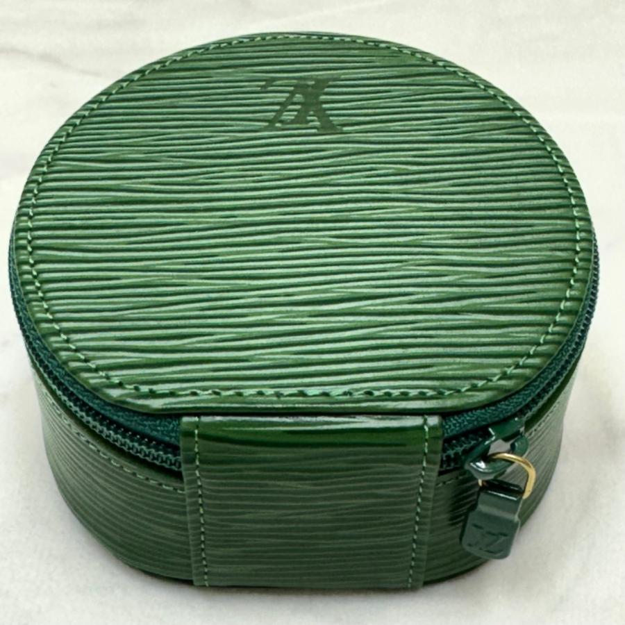 ルイ ヴィトン エピ ジュエリーケース アクセサリーケース エクランビジュー エピレザー グリーン M48205 送料無料 |  | 02