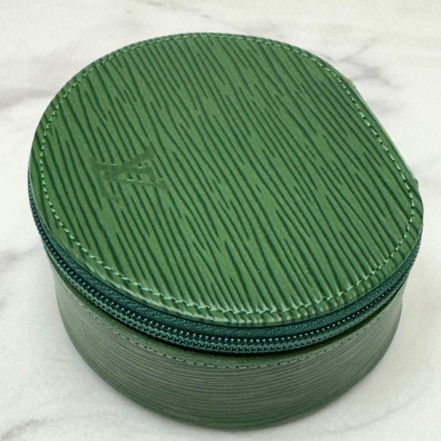 ルイ ヴィトン エピ ジュエリーケース アクセサリーケース エクランビジュー エピレザー グリーン M48205 送料無料 |  | 03