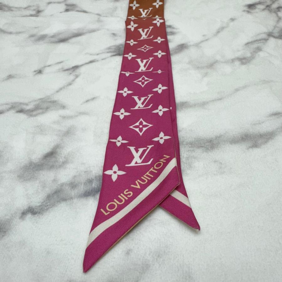 ルイヴィトン バンドー スカーフ ツイリー ピンク系 タグ外れ 格安販売 業販価格 送料無料　 |  | 02