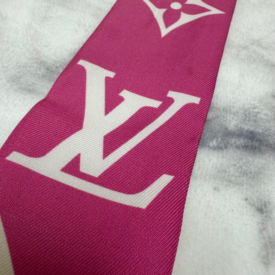 ルイヴィトン バンドー スカーフ ツイリー ピンク系 タグ外れ 格安販売 業販価格 送料無料　 |  | 05