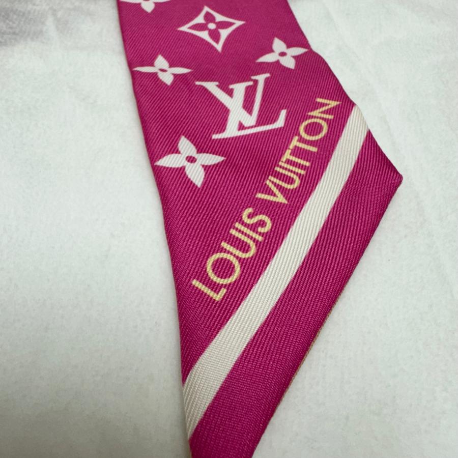 ルイヴィトン バンドー スカーフ ツイリー ピンク系 タグ外れ 格安販売 業販価格 送料無料　 |  | 06