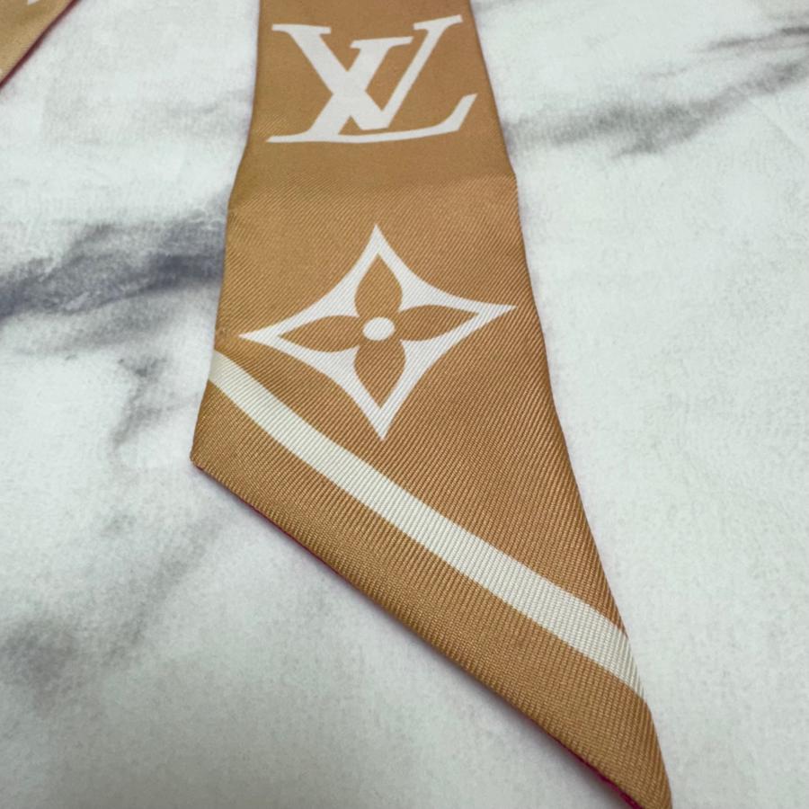 ルイヴィトン バンドー スカーフ ツイリー ピンク系 タグ外れ 格安販売 業販価格 送料無料　 |  | 07