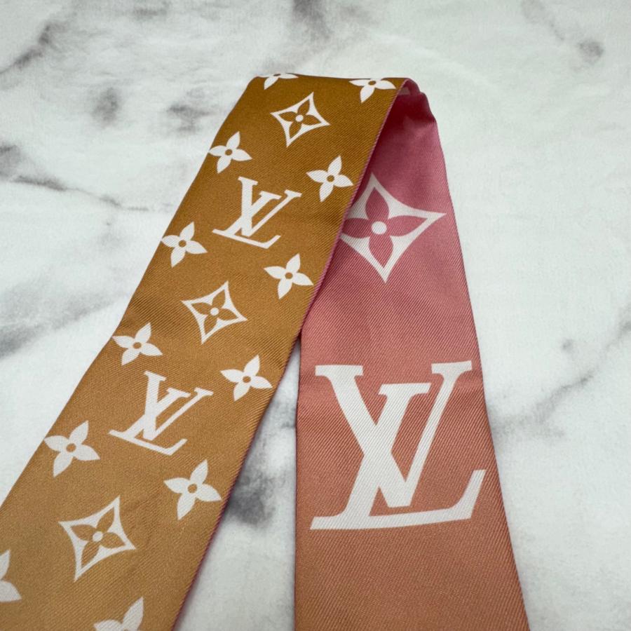 ルイヴィトン バンドー スカーフ ツイリー ピンク系 タグ外れ 格安販売 業販価格 送料無料　 |  | 08