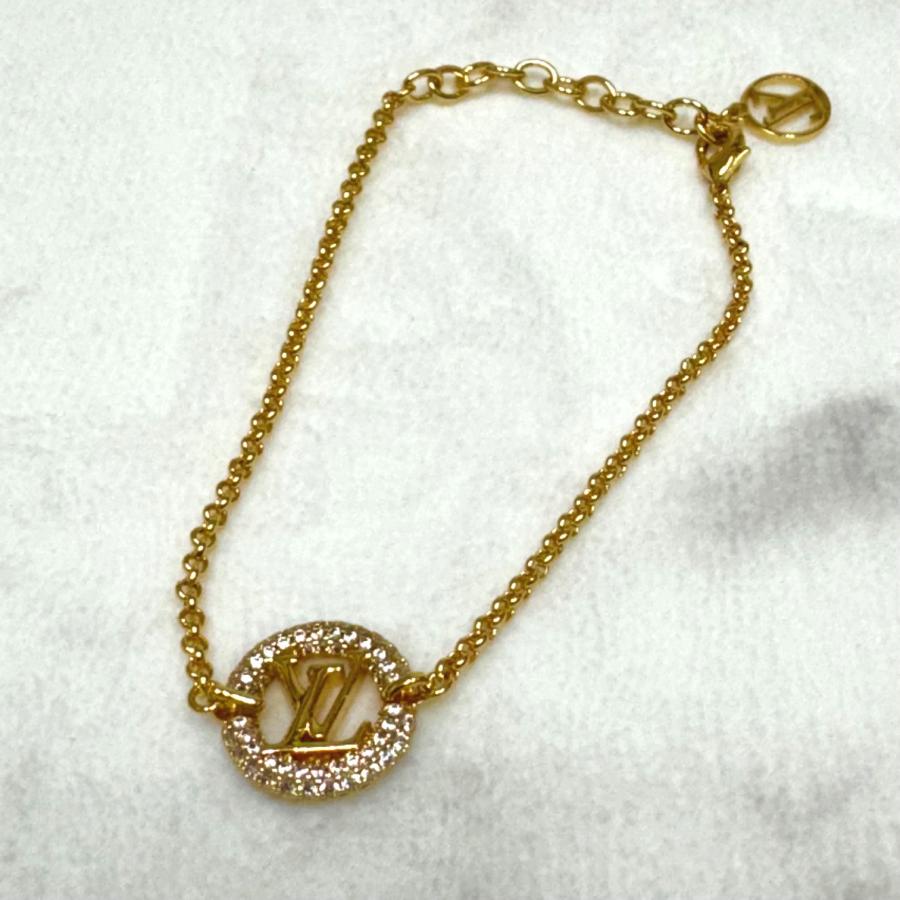 ルイ・ヴィトン ブレスレット ゴールド ブラスレ・ルイーズ バイ ナイト  レディース アクセサリー M00758　箱保存袋付き |  | 01