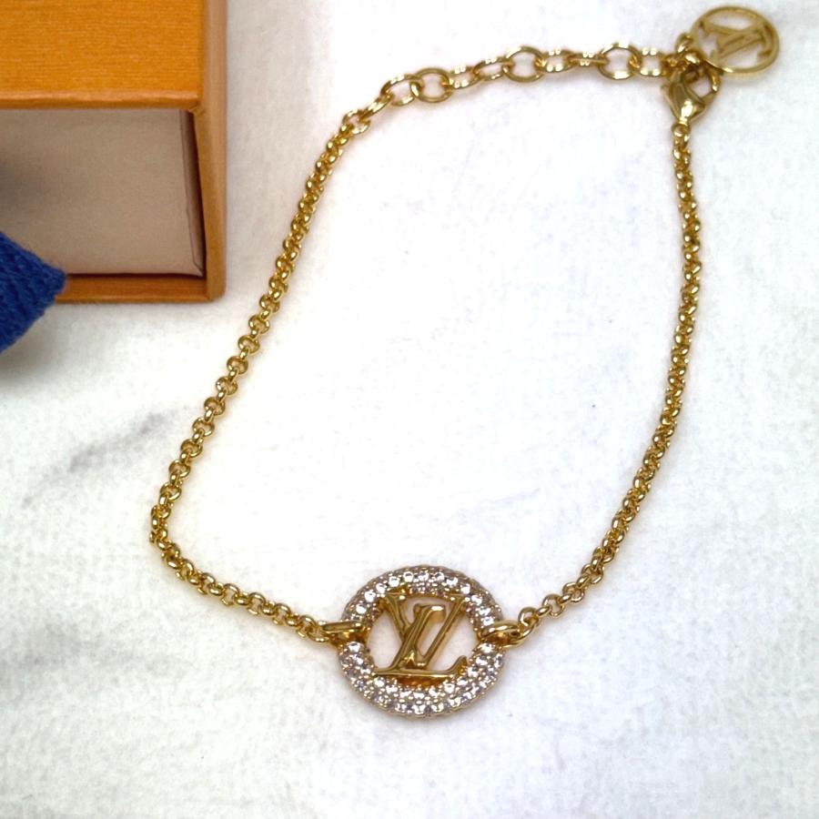 ルイ・ヴィトン ブレスレット ゴールド ブラスレ・ルイーズ バイ ナイト  レディース アクセサリー M00758　箱保存袋付き |  | 09