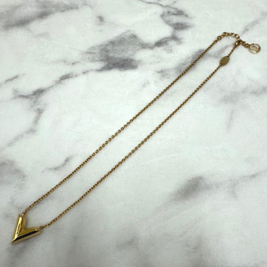 ルイヴィトン ネックレス エセンシャルV ゴールド M61083 箱リボン付き 送料無料(1) |  | 01