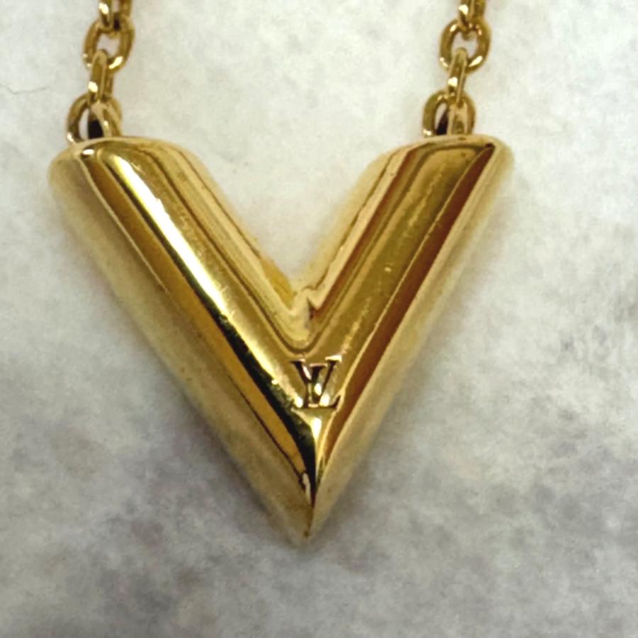 ルイヴィトン ネックレス エセンシャルV ゴールド M61083 箱リボン付き 送料無料(1) |  | 05