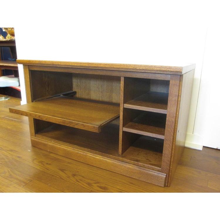 【送料無料】　ベルギー製　テレビ台  　スライド付　ブラウン |  | 01