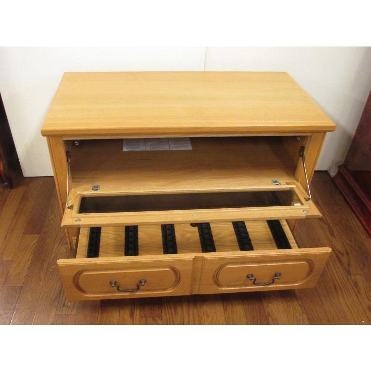 【送料無料】　ベルギー製　オーディオラック　ブラウンウッド |  | 01