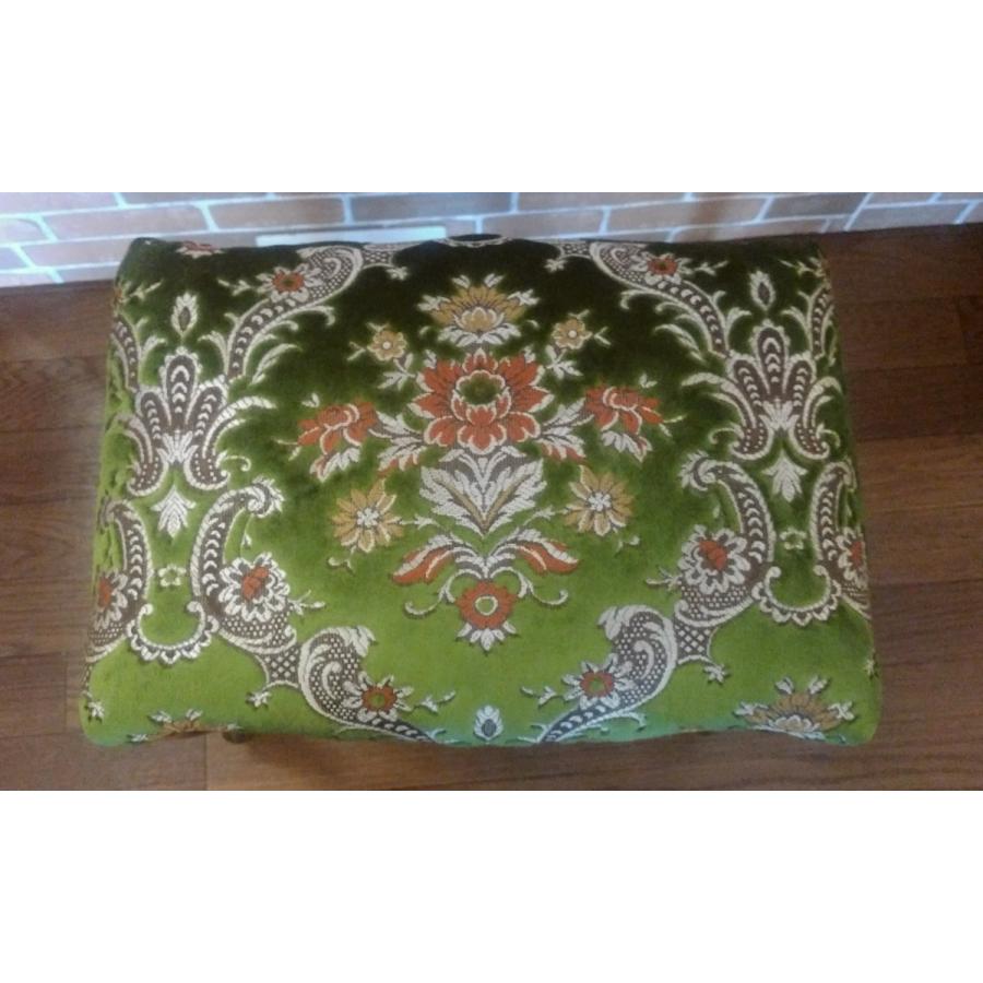 送料無料　イタリア製 金華山 スツール（グリーン×ブラウン） |  | 01