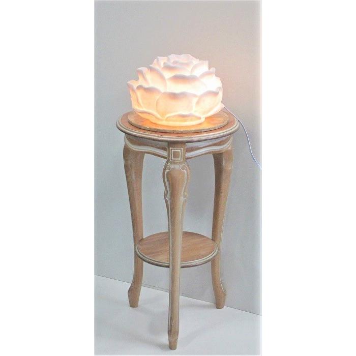 テーブルランプ バラ ランプ ベッドサイド 白 ホワイト インテリア 間接照明 ライト かわいい アンティーク モダン ヨーロッパ  姫系   送料無料 |  | 01