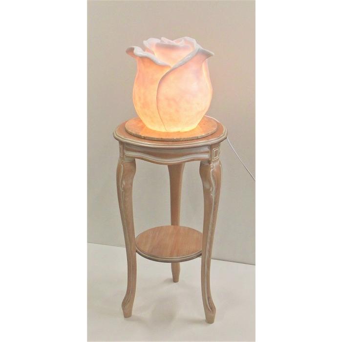 テーブルランプ バラ ランプ ベッドサイド 白 ホワイト 姫系 インテリア雑貨 間接照明 ライト かわいい アンティーク モダン ヨーロッパ 送料無料 |  | 01