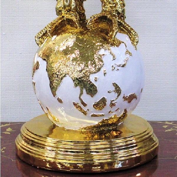 【送料無料】鷹 置物 タカ オブジェ ゴールド  動物　アニマル 金 インテリア 雑貨　輸入雑貨 |  | 03