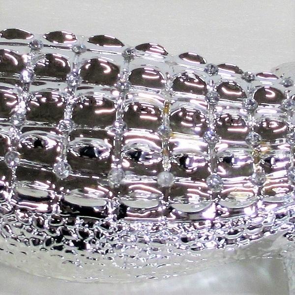 送料無料　クロコダイル置物　シルバー |  | 03