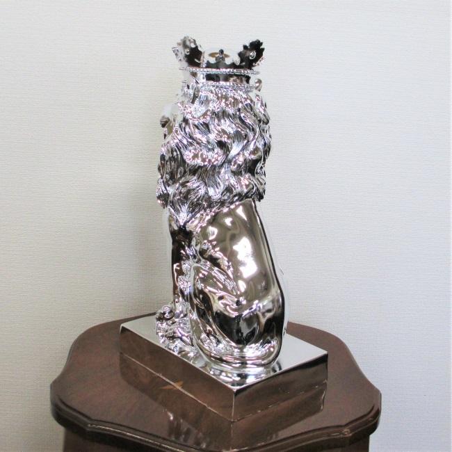 王冠を被ったライオン　シルバー　 |  | 02