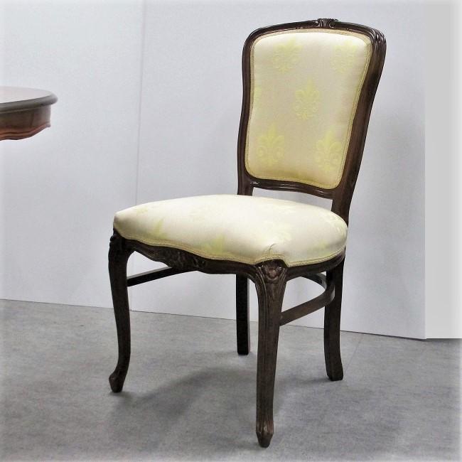 ダイニングセット 7点 幅185cm 楕円 イタリア製 日本製 紅葉材 和モダン アンティーク調 クラシック 高級家具 送料無料 開梱設置付 |  | 08