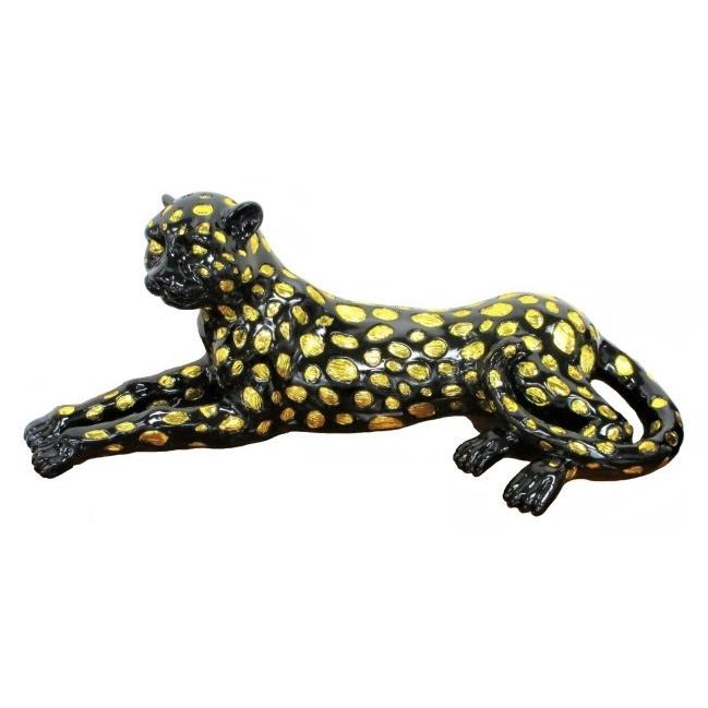 ヒョウ 置物 ブラック×ゴールド オブジェ インテリア オーナメント 玄関 送料無料 インテリア雑貨 ヨーロピアン アンティーク プレゼント ギフト |  | 01