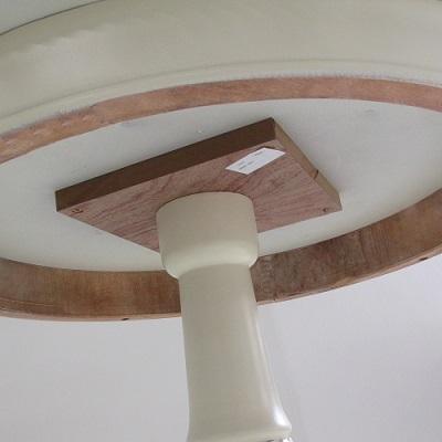 カフェテーブルセット 3点 60cm 丸型 ホワイト 白家具 猫脚 ロココ調 ヨーロピアン アンティーク 北欧 ロマンチック 姫 クラシック |  | 05