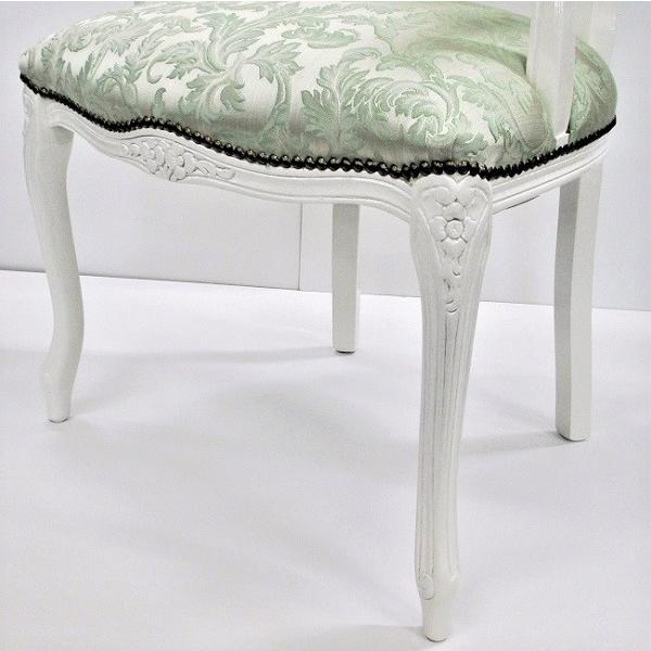 カフェテーブルセット 3点 60cm 丸型 ホワイト 白家具 猫脚 ロココ調 ヨーロピアン アンティーク 北欧 ロマンチック 姫 クラシック |  | 08