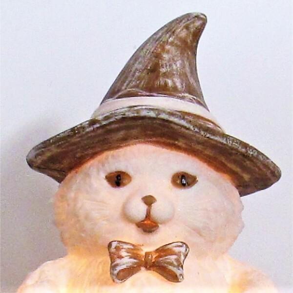 テーブルランプ ハロウィン 猫 かぼちゃ 間接照明 1灯 テーブルライト オブジェ カボチャ ねこ かわいい アンティーク調 ヨーロピアン 送料無料 |  | 01