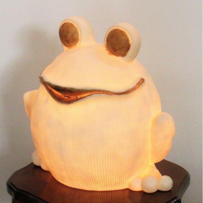 テーブルランプ かえる カエル 間接照明 1灯 テーブルライト オブジェ 置物 雑貨 飾り アンティーク調 ヨーロピアン 輸入雑貨 送料無料 |  | 01