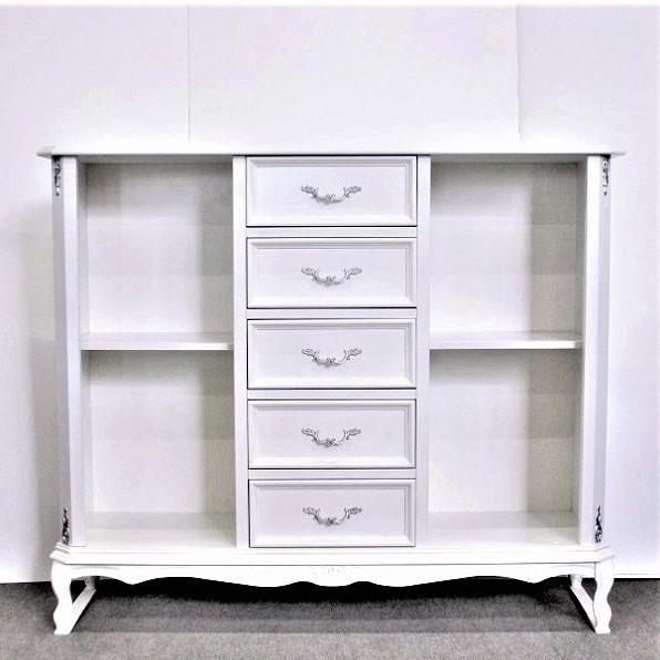 サイドボード アッティカ ATTICA アウトレット ホワイト イタリア 姫系 猫脚 ロココ調 ヨーロピアン アンティーク 送料無料 北欧 クラシック I-8001-SB |  | 01