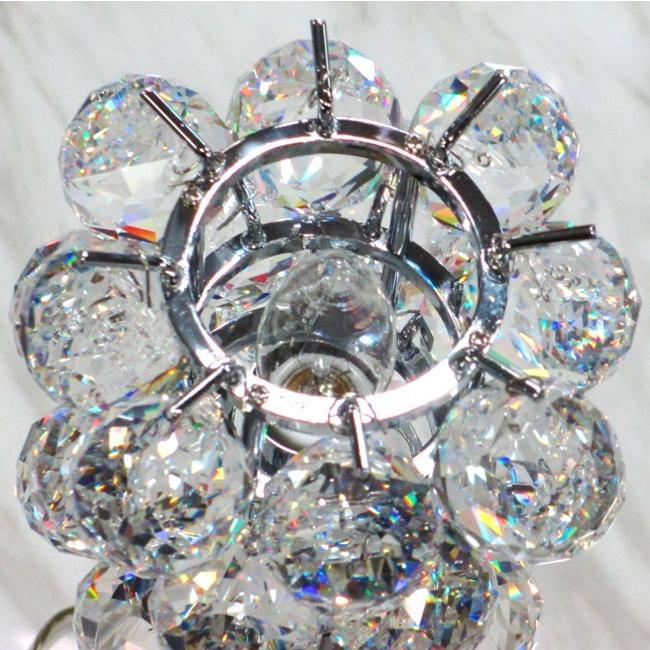 テーブルランプ 1灯 クリスタル シルバー スタンドライト 間接照明 おしゃれ スタンド照明 スタンドシャンデリア ヨーロッパ プリンセス 送料無料 |  | 03