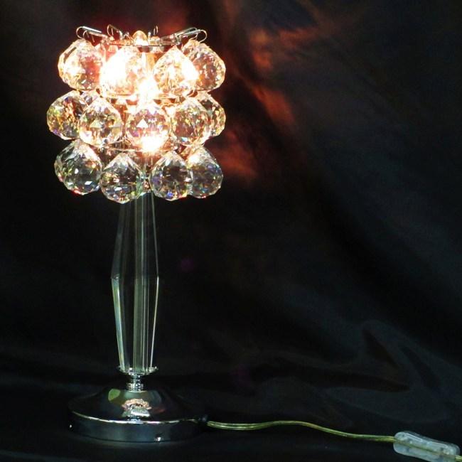 テーブルランプ 1灯 クリスタル シルバー スタンドライト 間接照明 おしゃれ スタンド照明 スタンドシャンデリア ヨーロッパ プリンセス 送料無料 |  | 04