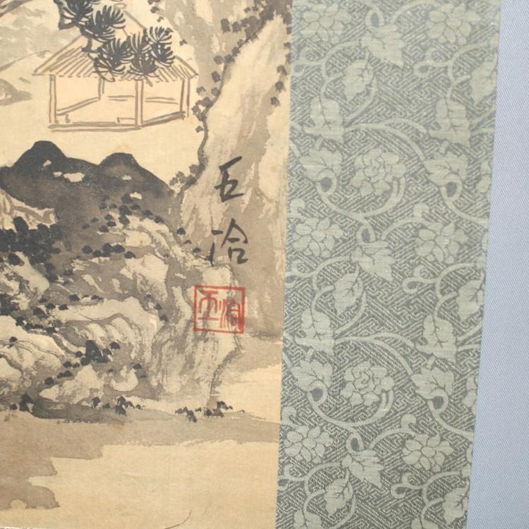 【送料無料】水墨山水 掛け軸 |  | 01