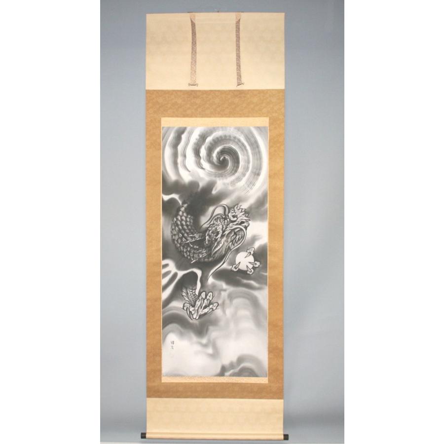 【送料無料】昇竜 掛け軸 風水 縁起物 | 
