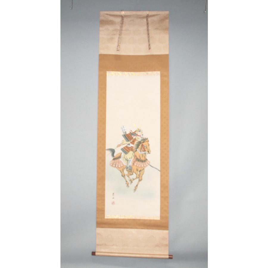 【送料無料】武者 掛軸 憲山 節句 | 