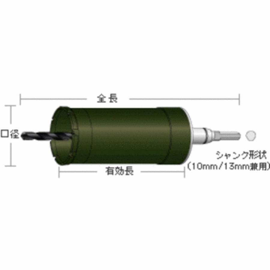 ユニカ(unika) ESコアドリル 複合材用 SDSシャンク 32mm ES