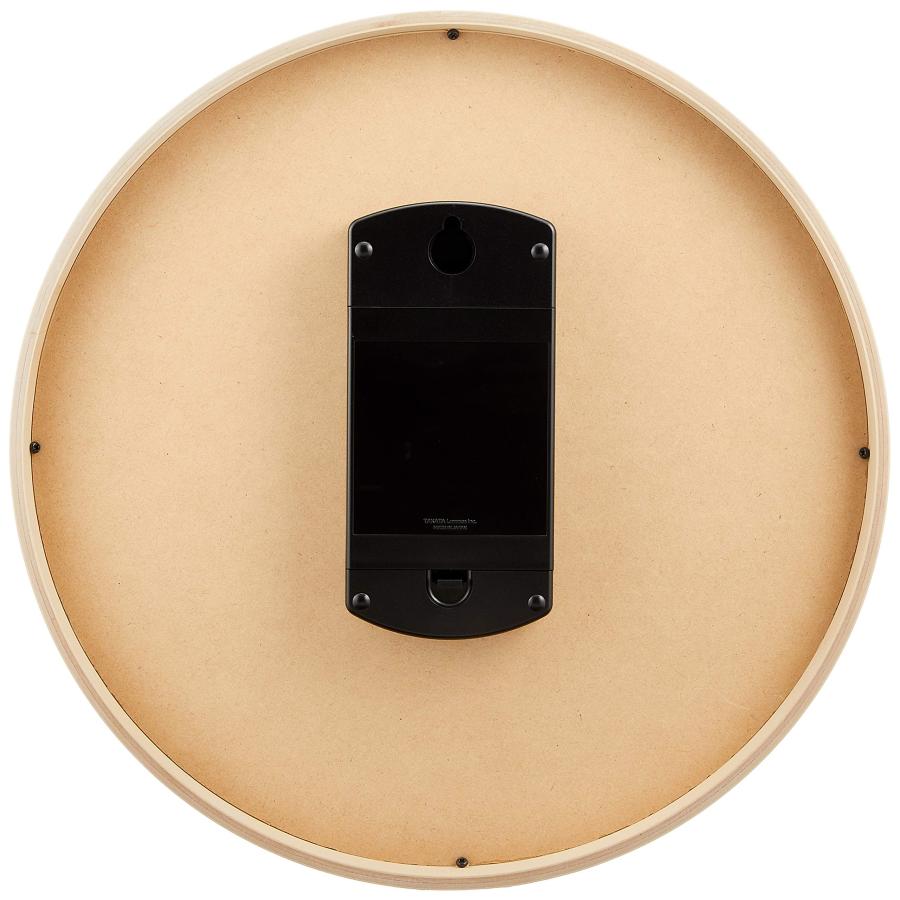 リキ 掛け時計 アナログ 電波時計 天然色木地 RC WR08-27 ベージュ レムノス 掛け時計 アナログ 電波時計 天然色木地 リキクロック RIKI