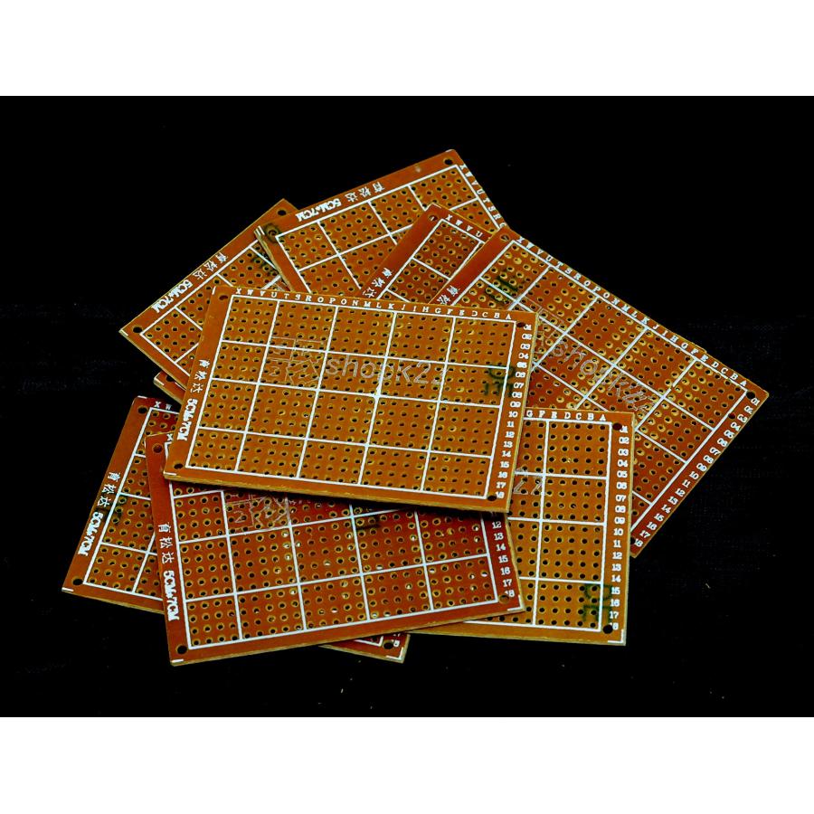 ユニバーサル基板 (PCB 50mm×70mm 432穴) 25枚セット |  | 01